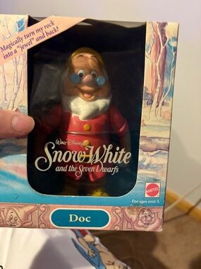 1992 Mattel Walt Disney's Snow White and the Seven Dwarfs Doc Figure - NEW!